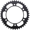 Pinion spate / 42 dinți / pas 525 / negru / oțel MOOSE RACING 1210-899-42-ST