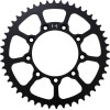 Roată dințată spate 48 dinți 520 pas oțel negru MOOSE RACING 1210-520TM-48-ST