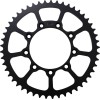 Pinion spate 49 dinți 520 pas oțel negru MOOSE RACING 1210-520TM-49-ST