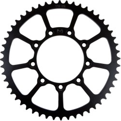 Pinion spate 52 dinți pas 520 oțel negru MOOSE RACING 1210-520TM-52-ST