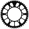 Roată dințată spate / 45 dinți / pas 525 / negru / oțel MOOSE RACING 1210-1876-45-ST