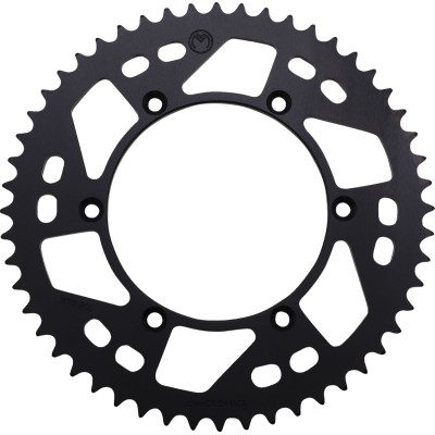 Roată dințată spate 52 dinți aluminiu negru MOOSE RACING 1211-822-52-10