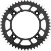 Pinion spate 49 dinți aluminiu negru MOOSE RACING 1211-895-49-10