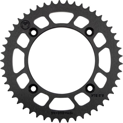 Pinion spate 49 dinți aluminiu negru MOOSE RACING 1211-895-49-10