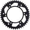 Pinion spate 46 dinți aluminiu negru MOOSE RACING 1211-897-46-10
