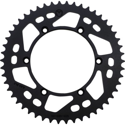 Pinion spate 50 dinți aluminiu negru MOOSE RACING 1211-460-50-10