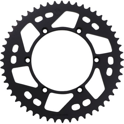 Pinion spate 52 dinți aluminiu negru MOOSE RACING 1211-460-52-10