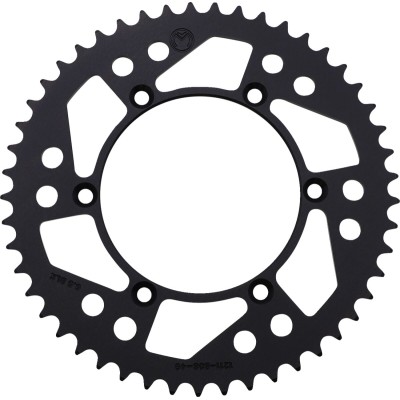 Roată dințată spate 49 dinți aluminiu negru MOOSE RACING 1211-808-49-10