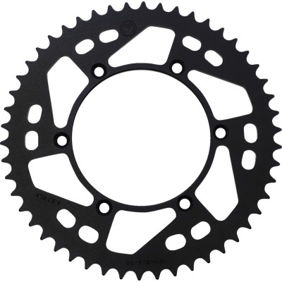 Pinion spate 50 dinți aluminiu negru MOOSE RACING 1211-808-50-10