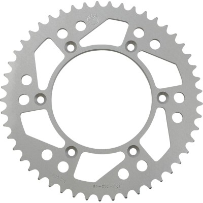 Pinion spate 49 dinți aluminiu argintiu MOOSE RACING 1211-210-49-11