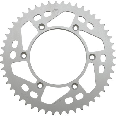 Pinion spate 50 dinți aluminiu argintiu MOOSE RACING 1211-210-50-11