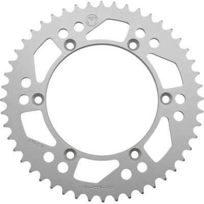 Pinion spate 48 dinți aluminiu argintiu MOOSE RACING 1211-822-48-11