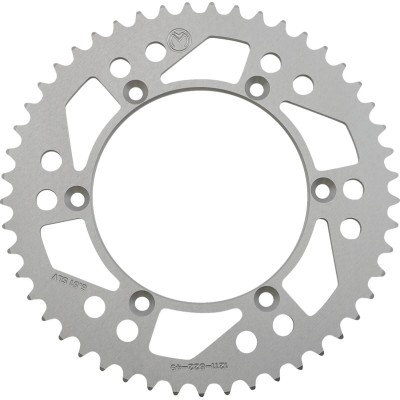 Pinion spate 49 dinți aluminiu argintiu MOOSE RACING 1211-822-49-11