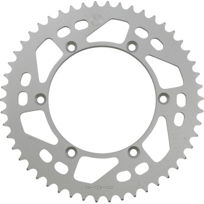 Pinion spate 50 dinți aluminiu argintiu MOOSE RACING 1211-822-50-11