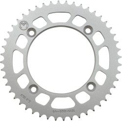 Pinion spate 48 dinți aluminiu argintiu MOOSE RACING 1211-895-48-11 Pinion spate 48 dinți aluminiu argintiu MOOSE RACING 1211-895-48-11