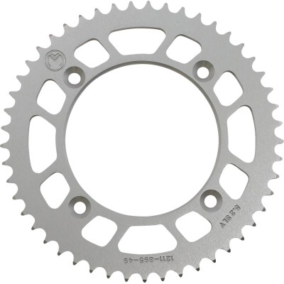 Pinion spate 49 dinți aluminiu argintiu MOOSE RACING 1211-895-49-11