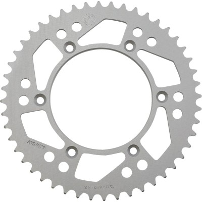 Pinion spate 48 dinți aluminiu argintiu MOOSE RACING 1211-897-48-11