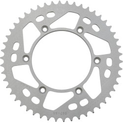 Pinion spate 50 dinți aluminiu argintiu MOOSE RACING 1211-897-50-11 Pinion spate 50 dinți aluminiu argintiu MOOSE RACING 1211-897-50-11