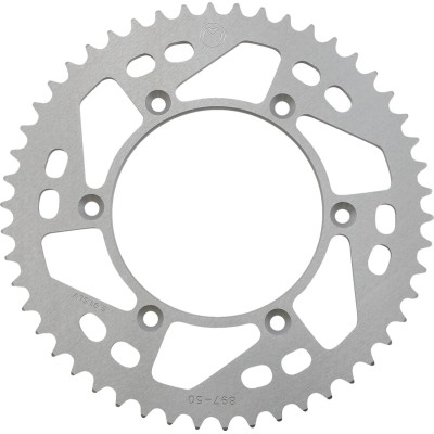 Pinion spate 50 dinți aluminiu argintiu MOOSE RACING 1211-897-50-11