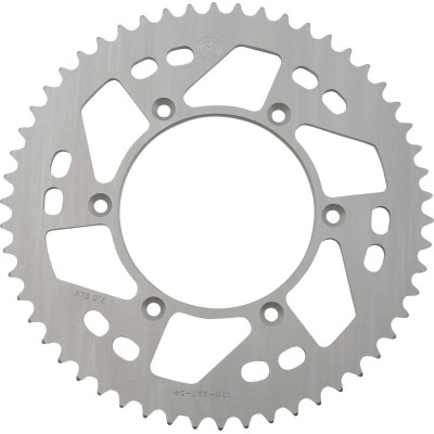 Pinion spate 54 dinți aluminiu argintiu MOOSE RACING 1211-897-54-11