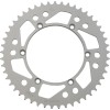 Roată dințată spate 49 dinți aluminiu argintiu MOOSE RACING 1211-460-49-11