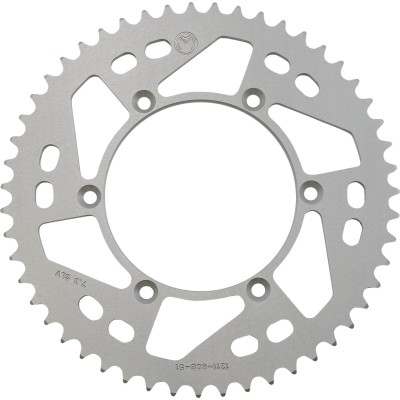 Roată dințată spate 51 dinți aluminiu argintiu MOOSE RACING 1211-808-51-11