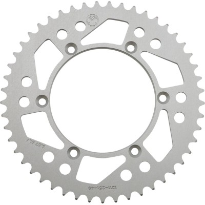 Pinion spate 49 dinți aluminiu argintiu MOOSE RACING 1211-251-49-11