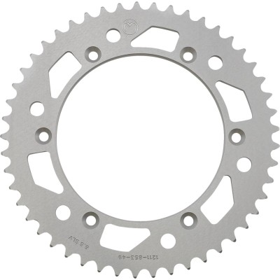 Pinion spate 49 dinți aluminiu argintiu MOOSE RACING 1211-853-49-11