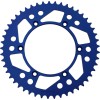 Pinion spate 49 dinți aluminiu albastru MOOSE RACING 1211-251-49-12