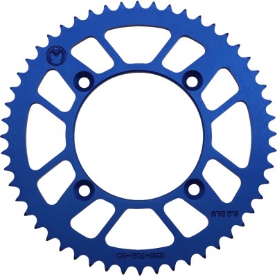 Pinion spate 52 dinți aluminiu albastru MOOSE RACING 1211-798-52-12