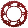 Pinion spate 46 dinți aluminiu roșu MOOSE RACING 1211-210-46-13