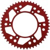 Roată dințată spate 49 dinți aluminiu roșu MOOSE RACING 1211-210-49-13