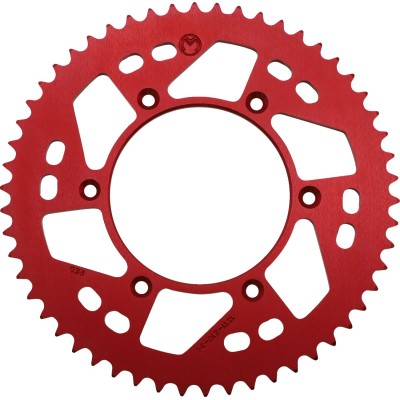 Pinion spate 54 dinți aluminiu roșu MOOSE RACING 1211-210-54-13