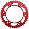 Pinion spate 45 dinți aluminiu roșu MOOSE RACING 1211-822-45-13