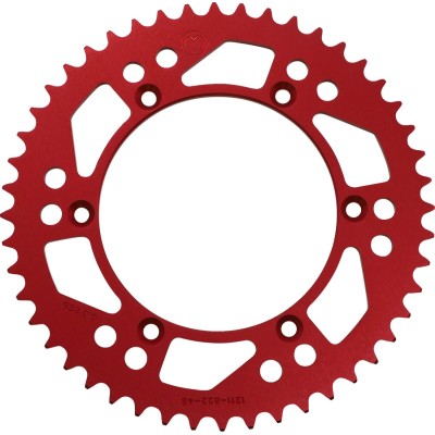 Pinion spate 48 dinți aluminiu roșu MOOSE RACING 1211-822-48-13