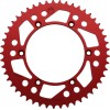 Roată dințată spate 49 dinți aluminiu roșu MOOSE RACING 1211-822-49-13