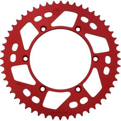 Pinion spate 52 dinți aluminiu roșu MOOSE RACING 1211-822-52-13