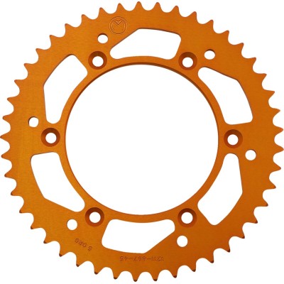 Pinion spate 45 dinți aluminiu portocaliu MOOSE RACING 1211-897-45-14