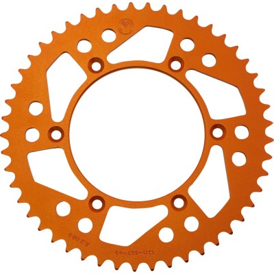 Pinion spate 49 dinți aluminiu portocaliu MOOSE RACING 1211-897-49-14