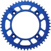 Pinion spate / 49 dinți / pas 428 / albastru / aluminiu MOOSE RACING 1211-895-49-12