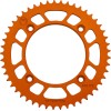 Roată dințată spate / 49 dinți / pas 428 / portocaliu / aluminiu MOOSE RACING 1211-895-49-14