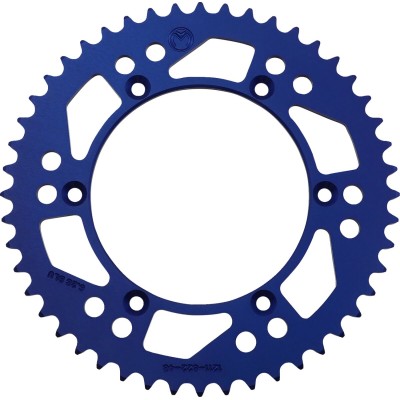 Roată dințată spate / 48 dinți / pas 520 / albastru / aluminiu MOOSE RACING 1211-822-48-12
