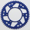Pinion spate / 52 dinți / pas 520 / albastru / aluminiu MOOSE RACING 1211-897-52-12