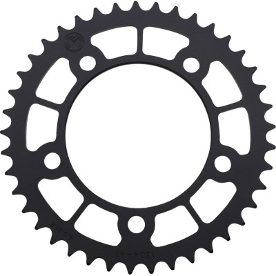 Roată dințată spate / 41 dinți / pas 525 / negru / aluminiu MOOSE RACING 1211-1304-41-10