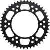 Roată dințată spate / 45 dinți / pas 525 / negru / aluminiu MOOSE RACING 1211-899-45-10