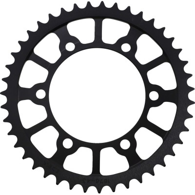 Pinion spate / 43 dinți / pas 525 / negru / aluminiu MOOSE RACING 1211-1876-43-10