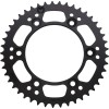 Pinion spate / 45 dinți / pas 520 / negru / aluminiu MOOSE RACING 1211-301-45-10