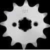 Pinion față - KAW/SUZ/YAM - 12 T MOOSE RACING 26-2117-12CRMO