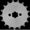 Pinion față - SUZ/YAM - 17 T MOOSE RACING 26-3109-17CRMO thumb