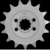 Pinion față - SUZUKI - 15 T MOOSE RACING 26-3124-15CRMO thumb